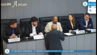 Com voto de Jorge Maru, Câmara de Vereadores cassa mandato da prefeita Paula da Pindoba por 15x4