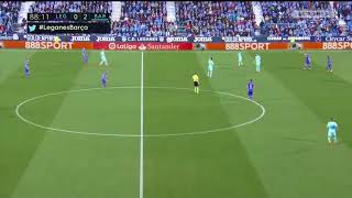 Denis Suárez (Barcelona) vs CD Leganes (Away) 19/11/2017 | La Liga HD