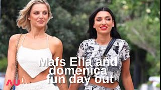 MAFS Ella Ding and Domenica Calarco boat party with friends