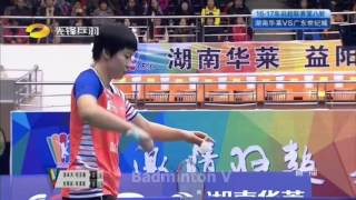 Badminton 2016 2017 CBSL   Chen Zhuofu Bao Yixin vs Liu Yuchen Chen Qingchen