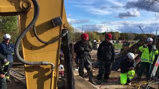 WASP during MUSAR Test (Digger), Advanced Trench Symposium 2017