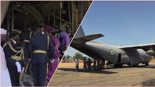 FULL VIDEO: NIGERIAN AIR FORCE FLY-OUT PARADE FOR RETIRING SENIOR OFFICERS