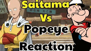 Saitama VS Popeye | Death Battle - Reaction