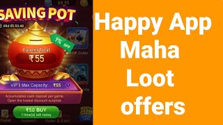 Happy teen patti game  New Update  New User Maha Loot  Offer