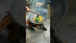 GORENG 1 BUAH SAMANGKA CAMPUR DENGAN JAGUNG AUTO GOBLOK,, #shorts #semangka #mukbang #MUKBANG