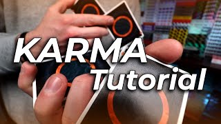 Cardistry Tutorial: Karma (Original Move)