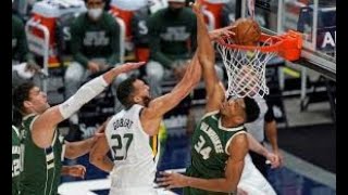 Giannis Get Dunked On By Rudy Gobert | Finally Gets His Get Back