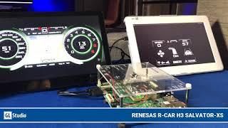 UI Experience CES 2019 - RenesasR CARH3 with Green Hills Software