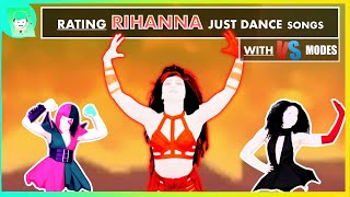 RATING RIHANNA SONGS IN JUST DANCE  - [BATTLE MODES INCLUDED!]