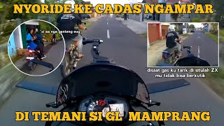 Nyoride ke cadas ngampar bersama si GL pro siluman mamprang auto banyak yang lirik😉