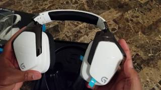 Logitech G933 Artemis Spectrum Snow Limited Edition wireless white UNBOXING