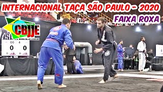 Jiu Jitsu - Faixa Roxa - CAMPEONATO INTERNACIONAL TAÇA SÃO PAULO - CBJJE - 2020