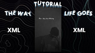 The Way Life Goes Edit Tutorial || Trending Instagram Edit || Alight motion || Preset || XML