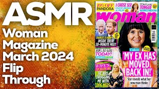 ASMR Woman magazine flip through, StevenAntonyASMR