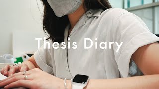 weekly thesis diary 07 | NUS | submissions, 24th birthday & mid term tests