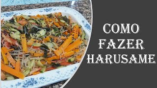 Como fazer Salada de harusame