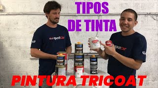 ALGUNS TIPOS DE TINTA  - PINTURA TRICOAT VEMELHO METALIZADO| PASSO A PASSO