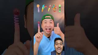 Mukbang permen 🍭 #candy #mukbang #challenge #toys #jelly #permenviral #makansesuaiemoji #videomakan