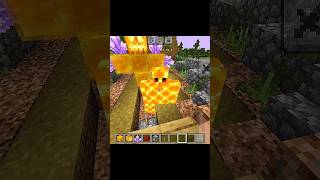 HOW TO SPAWN HONEY GOLEM IN MINECRAFT 😱🤯.. #minecraft #shorts