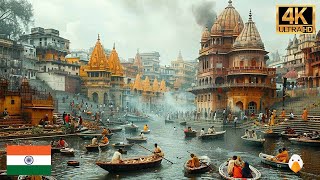 Varanasi, India🇮🇳 One of Holiest Cities in the World (4K UHD)