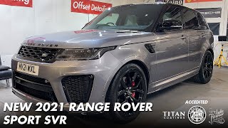 NEW 2021 RANGE ROVER SPORT SVR OFFSET DETAILING ESSEX