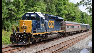 NS & CSX Geometry Trains on the Conrail Lehigh Line in New Jersey - June 2024