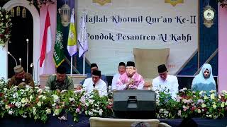 Qashidah Al-Habib Prof. Dr. K.H. Said Agil Husin Al Munawar, MA di Ponpes Al-Kahfi Jepara 16/6/2023