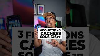 3 FONCTIONS CACHÉES SUR iOS 17 !! #shorts