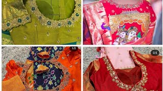 maggam work blouse designs//latest maggam work blouse designs//simple maggam work blouse designs