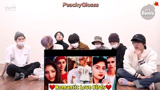 BTS Reaction to Arishfa khan and Lucky dancer Tiktok | New reaction | PeachyGlosss