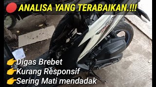 Cara mengatasi Penyebab vario 125 brebet