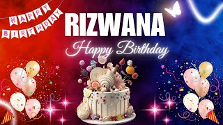 RIZWANA Happy Birthday to you | Happy Birthday Song RIZWANA🎂🎈 #birthday #happybirthdaysong #rizwana