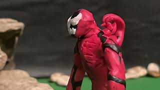 Venom vs Carnage (Stop Motion)