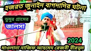 হজরত জুনাইদ বাগদাদির ঘটনা/ hajrat junaid bagdadi maulana najif ahmed/#bangla #waz #2024