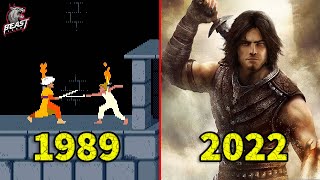 Evolution of Prince of Persia Games 1989-2022