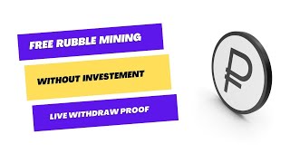 New Rubble Mining Site 2023 || Without Investment Mining || Live Withdraw Proof