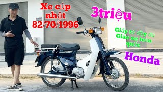 Honda super cúp Máy Nhật 82/70/1996 Cực Hiếm, giấy tờ đầy đủ chỉ từ 3triệu giao xe toàn quốc