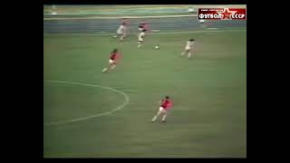 1981 Пахтакор (Ташкент) - Спартак (Москва) 3-0 Чемпионат СССР по футболу, гол Кабаева