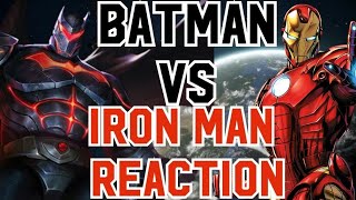 Batman VS Iron Man | Death Battle - Reaction