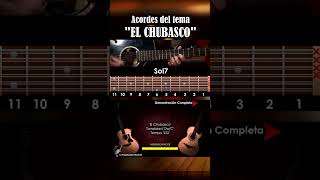 Aprende los Acordes del tema "EL CHUBASCO" en Bajo sexto / Bajo quinto [bajosexto / bajoquinto]