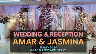 Amar & Jasmina | Wedding & Reception | Coastlands Musgrave | 11 May 2024 | Events 2 Remember