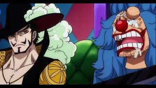 ONE PIECE EPISODE 1086 | Mihawk and Crocodile bully Buggy |