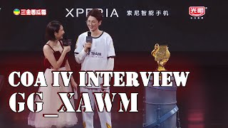 COA 4: GG xawm Post-Game Interview | Identity V Call of the Abyss IV