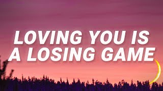 Duncan Laurence - Loving You Is A Losing Game (Lyrics) | Arcade