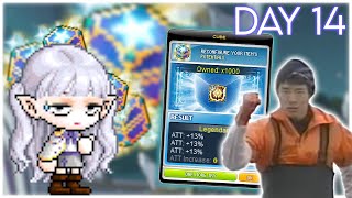 MapleStory - Day 14 - 410K NX (£410) going for 3L ATT% Bpot