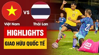 Highlight Việt Nam vs Thái Lan | Cựu sao Thể Công ghi siêu phẩm chấn động châu Á, Thái Lan thất bại