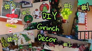 DIY 6 Grinch Theme Decorations