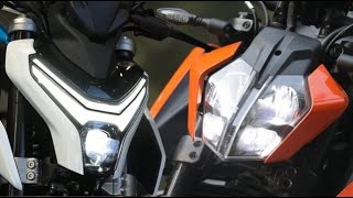 CFMOTO 450NK против Duke 390, кто из них мощнее?