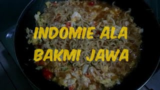 Indomie Nyemek (Bakmi Jawa) Enak! Part 1