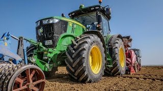 Kartoffeln legen 2017 | Grimme | John Deere 7r | JCB | Lemken | Osterspezial